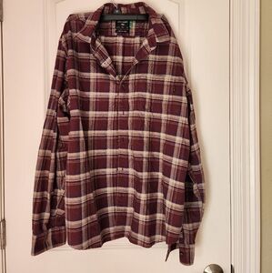 Dockers Plaid Button-Up Shirt for Men